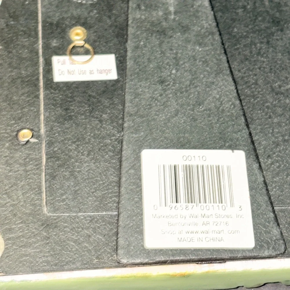 Vintage Wal-Mart Garden Path 3D Resin Picture Frames Set of 2 Cottagecore 5x7